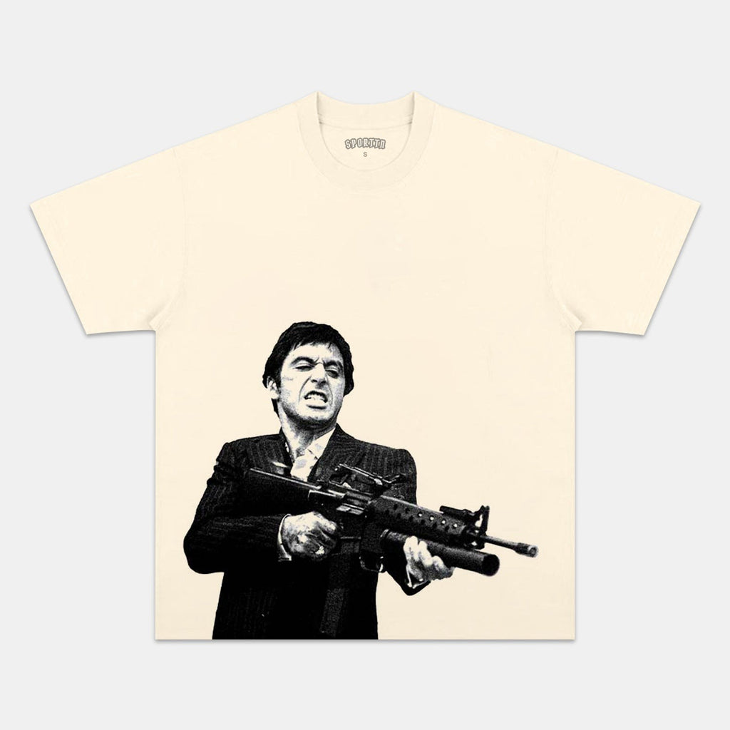 SCARFACE VINTAGE TEE 2.0 Style001