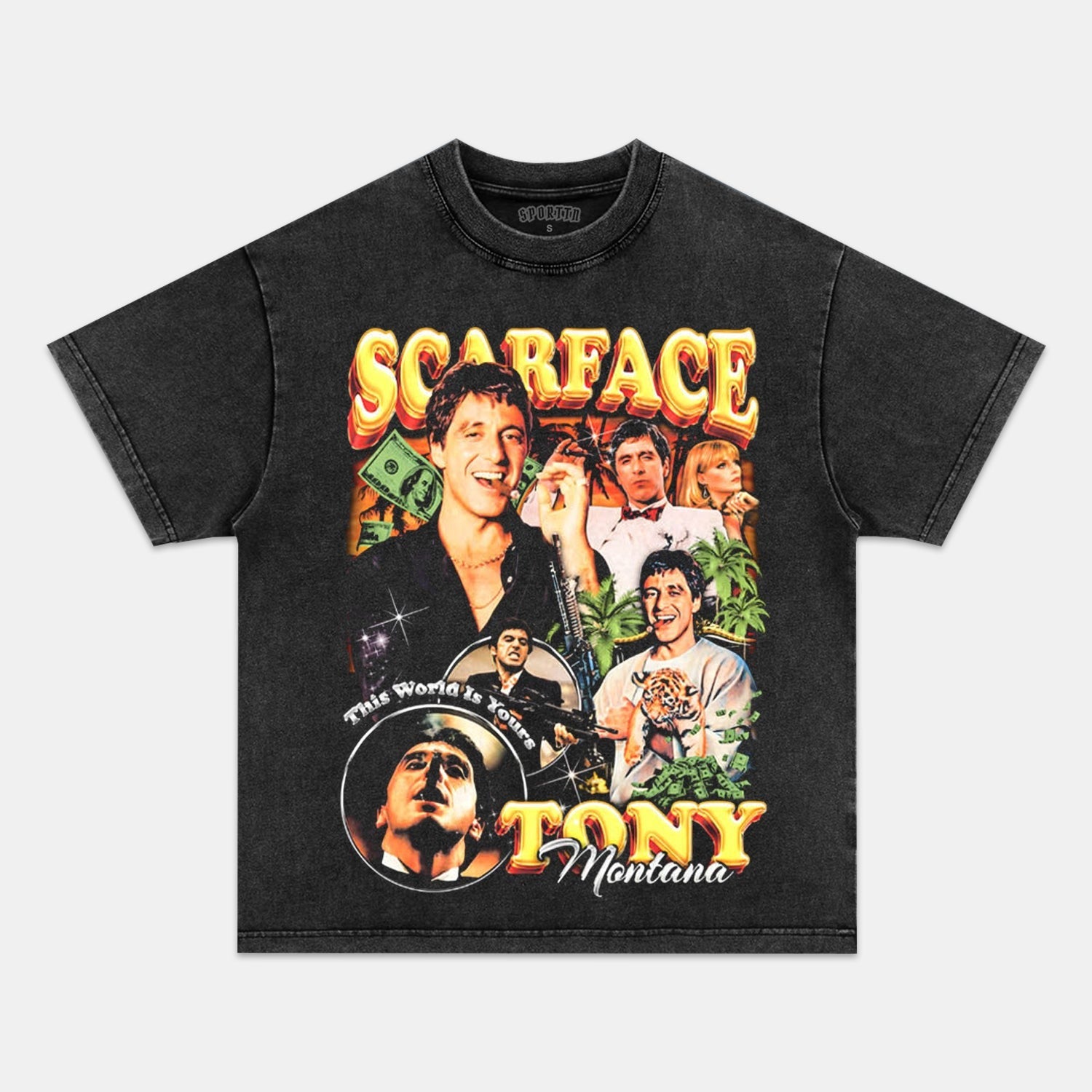 SCARFACE VINTAGE TEE 3.0