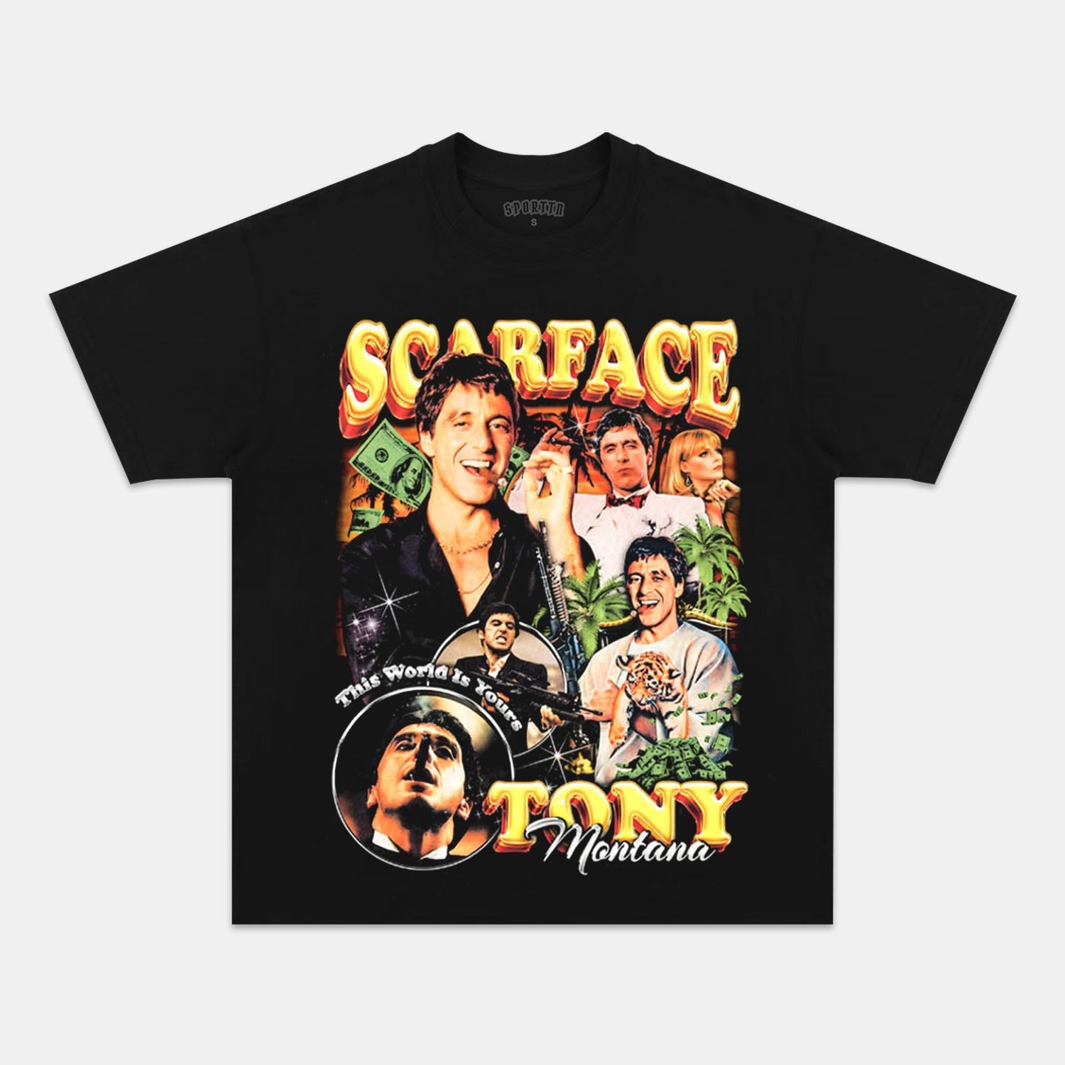SCARFACE VINTAGE TEE 3.0