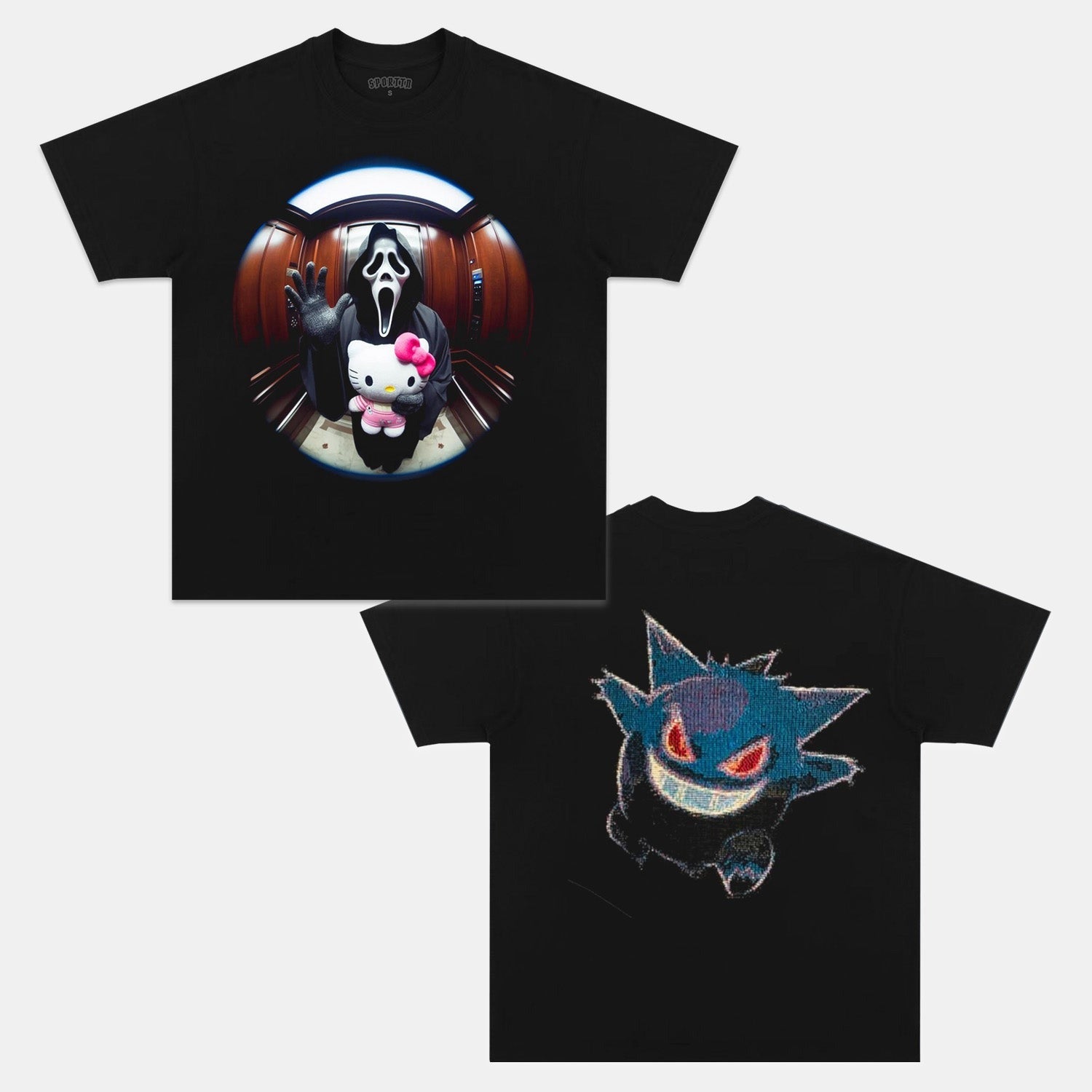 SCREAM & KITTY TEE