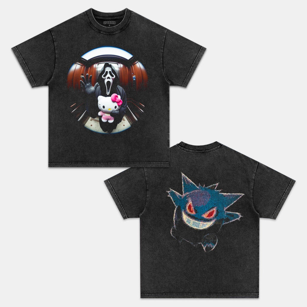 SCREAM & KITTY TEE