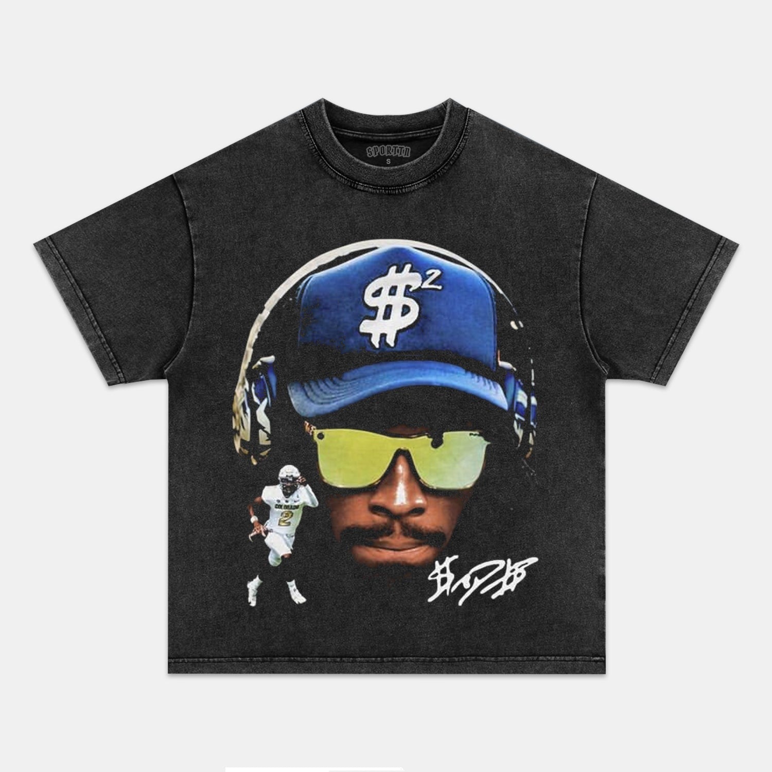 SHEDEUR SANDERS BIG FACE TEE