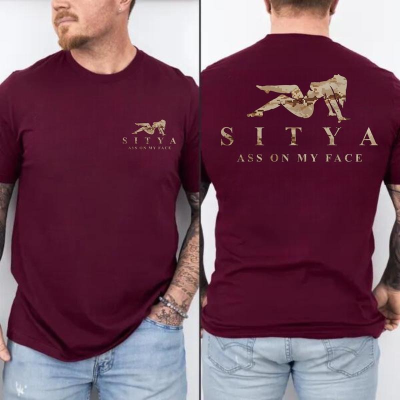 SITYA Desert Camo Hoodie, Sweatshirt, T-Shirt, 2 Sides Print Unisex Sweater for Outdoor Activities - Sweaters, Menswear Pullover Streetwear