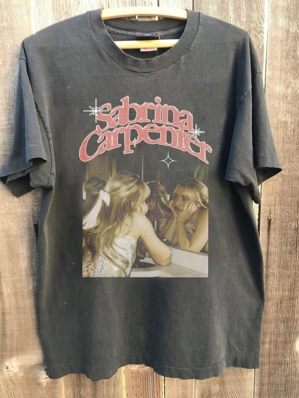 Sab.Rina Vintage 90s Shirt, Sab.Rina World Tour Shirt, Carpenter Graphic Shirt, Trendy Shirt For 2024