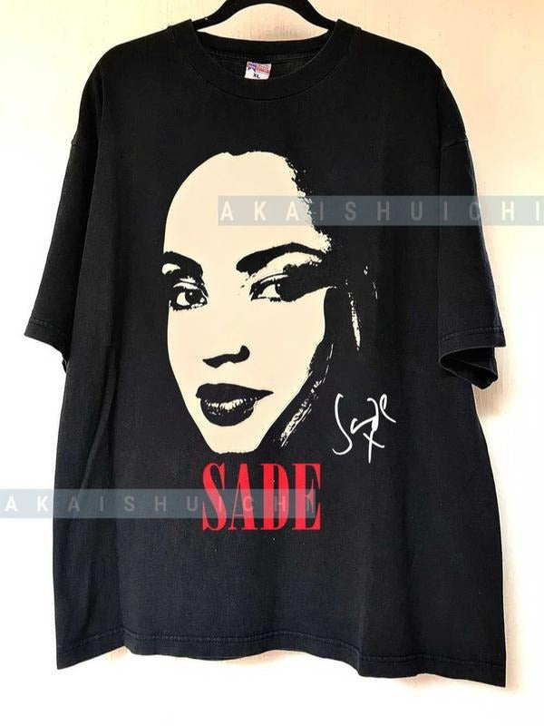 Sade Face Vintage, 90s Vintage Sade Shirt, country music, Pop Music Fan shirt Gift for men women unisex tshirt