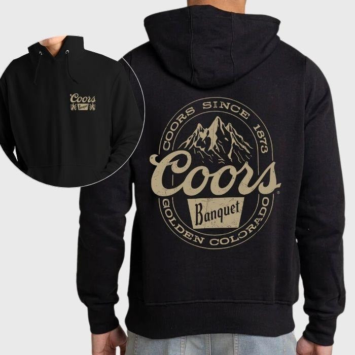 [Sale Up To 50%] Coors Banquet Sweatshirt, Classic Beer Hoodie, Vintage T-Shirt for Fans