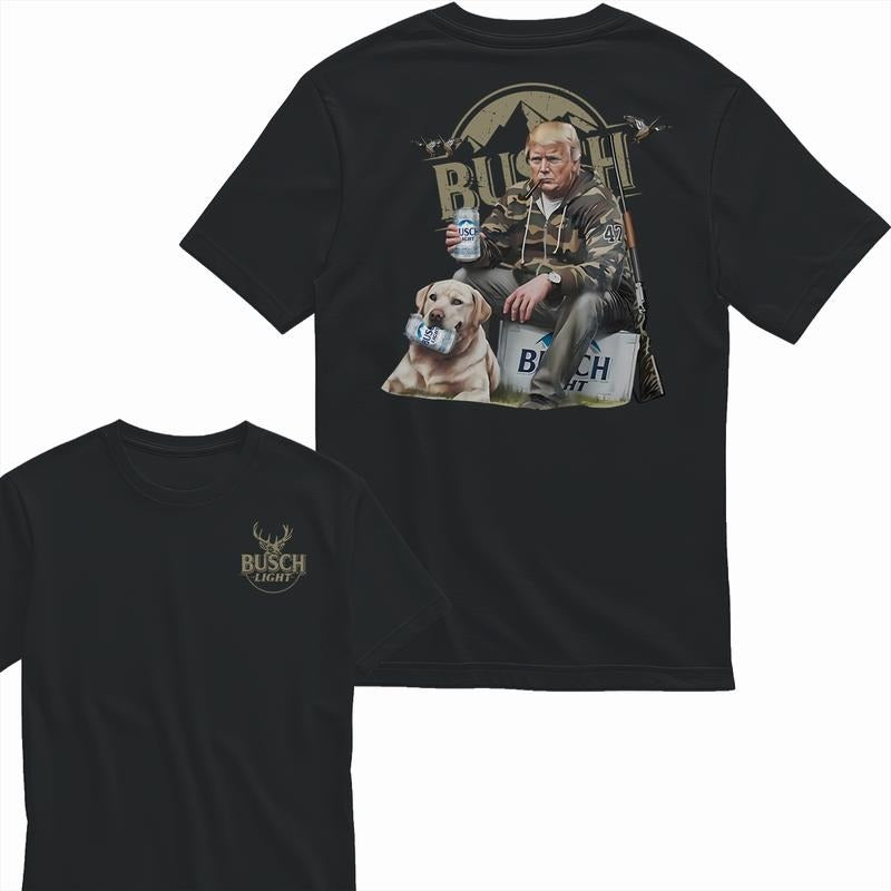 [ Sale Up To 65% ]   Trummm Hunting Busch Light Beer T-Shirt Sweatshirt Hoodie, Shirt Man woman, Vintage Shirt, Fan Gift Cotton