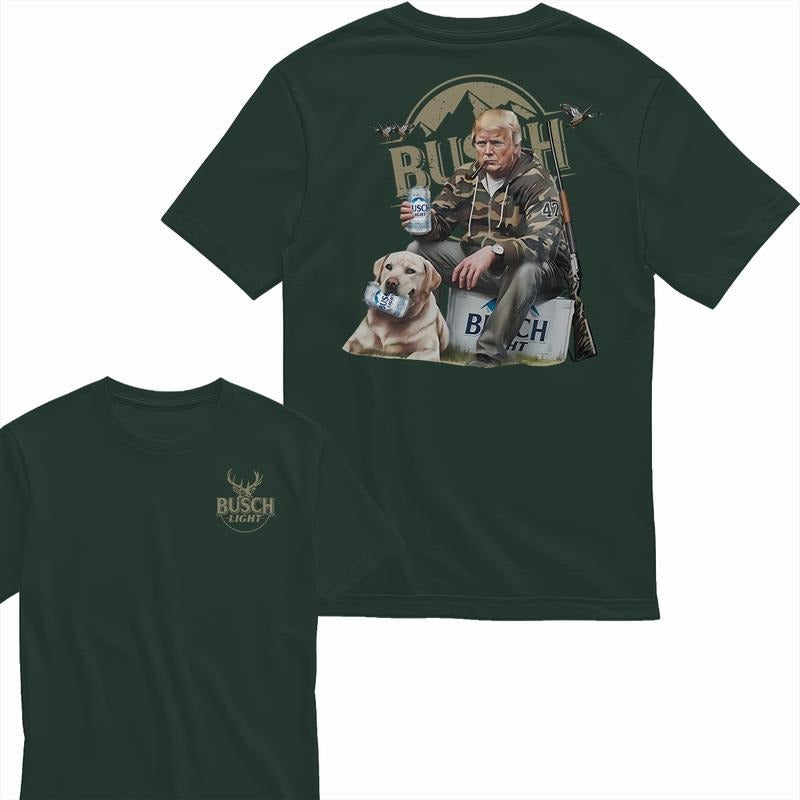 [ Sale Up To 65% ]   Trummm Hunting Busch Light Beer T-Shirt Sweatshirt Hoodie, Shirt Man woman, Vintage Shirt, Fan Gift Cotton