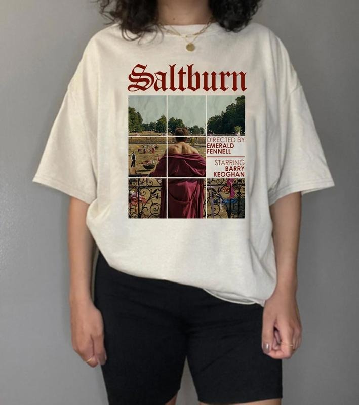 Saltburn Movie, Jacob Elordi, Saltburn Merch, Directed by Emerald Fennell Unisex Heavy Cotton Tee