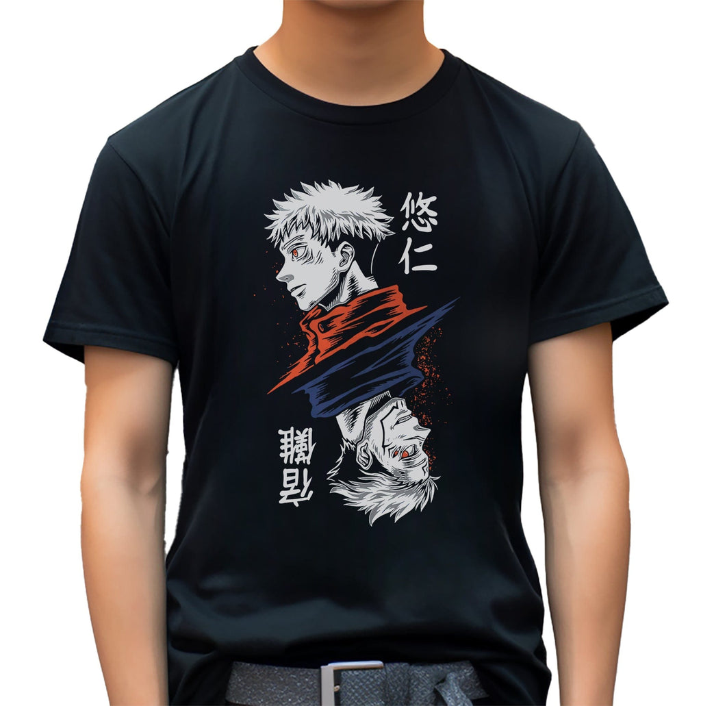 Satoru Anime Split T-shirt