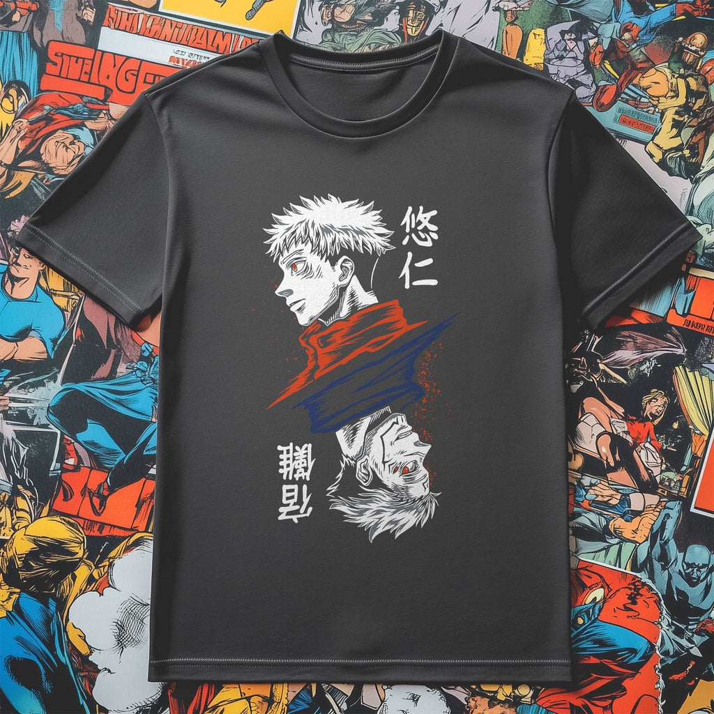 Satoru Anime Split T-shirt