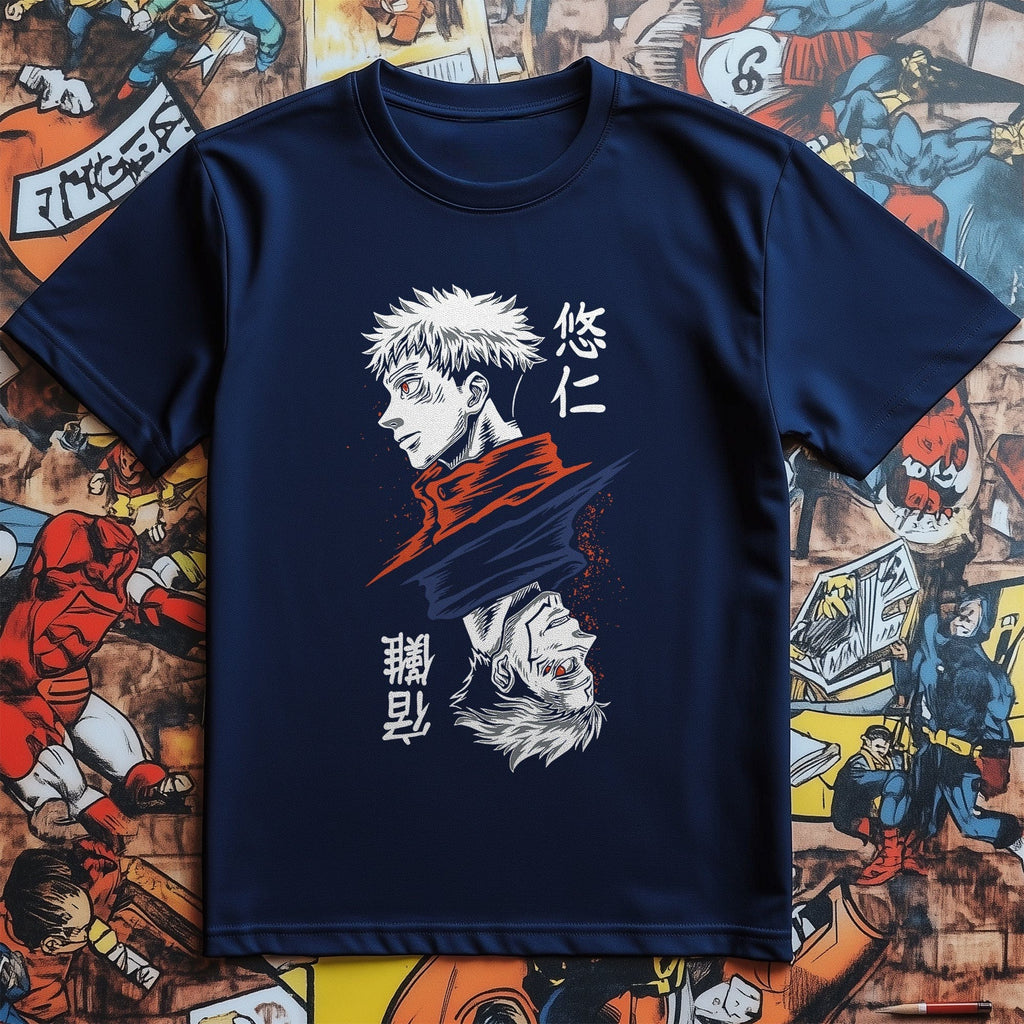 Satoru Anime Split T-shirt