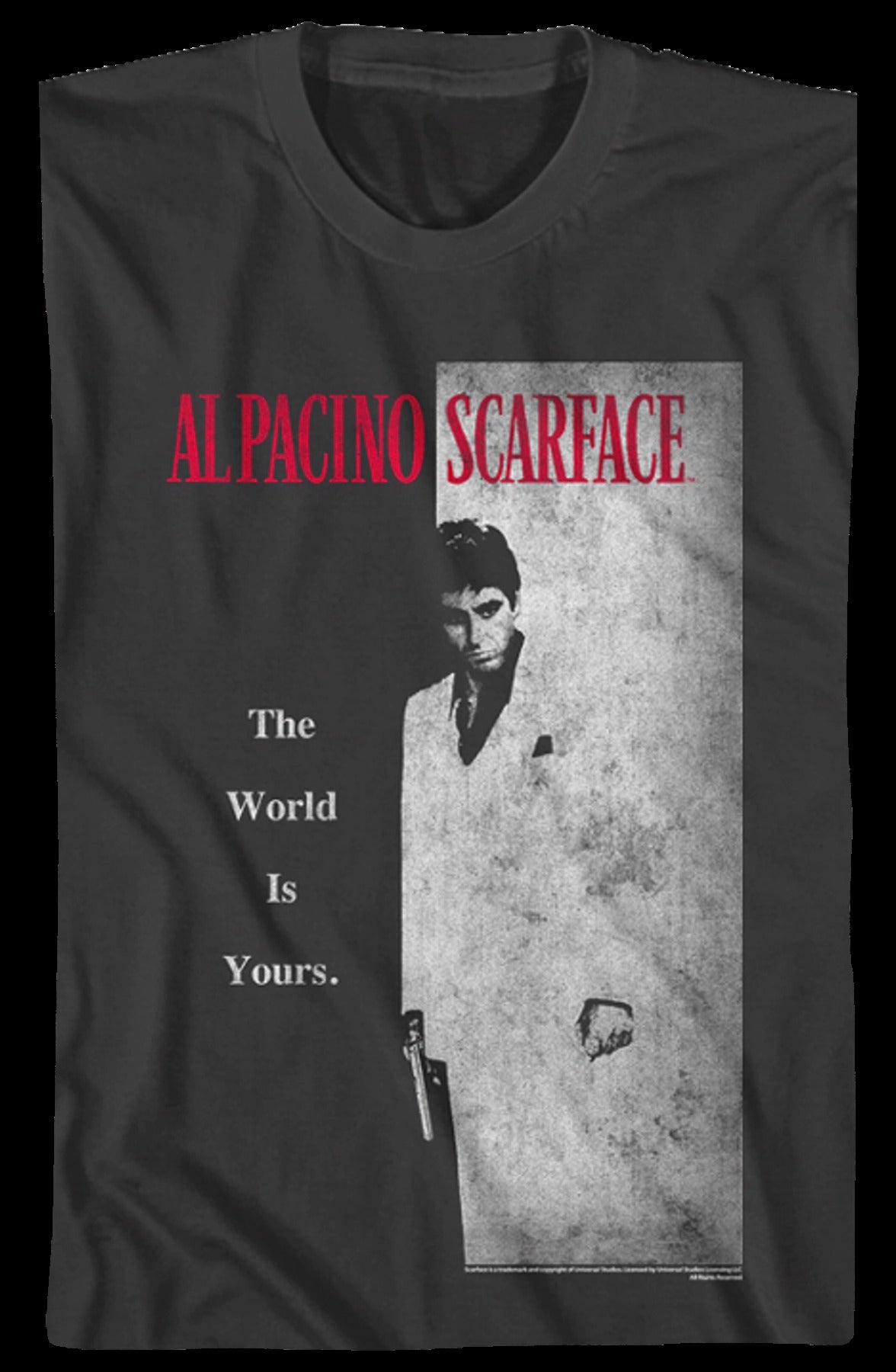 Scarface Movie Poster Smoke T-Shirt
