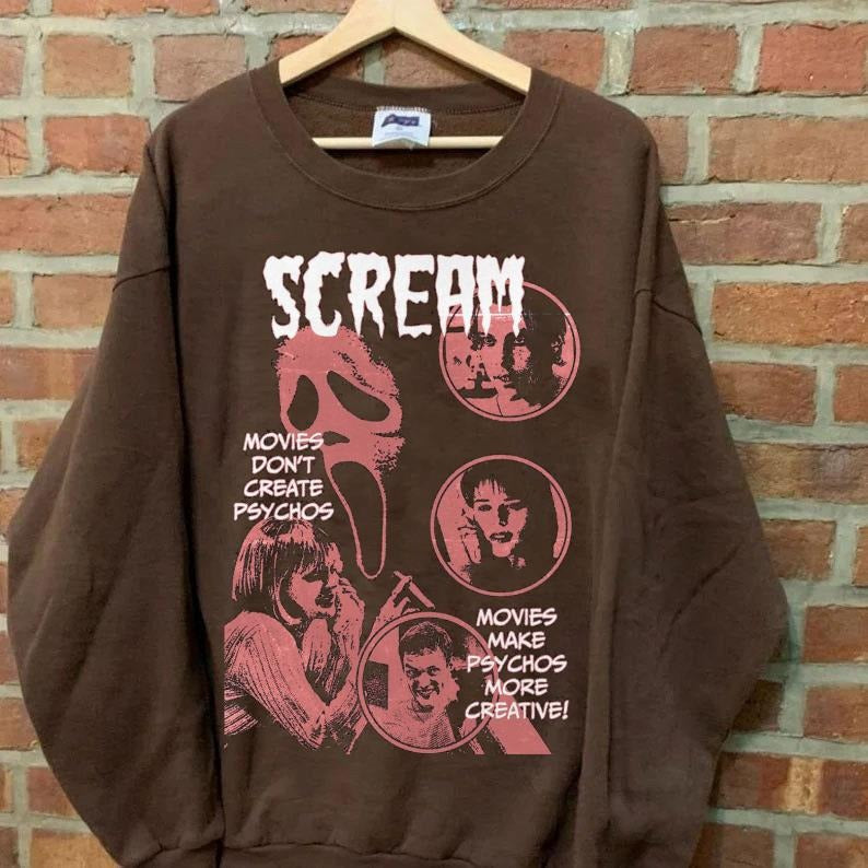 Scream movie T-shirt, Unisex Horror shirt, Halloween tee
