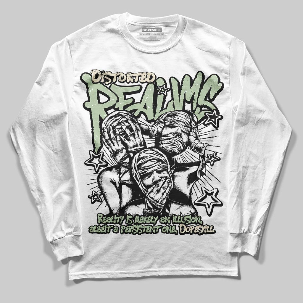 Seafoam 4s 2025 DopeSkill Long Sleeve T-Shirt Distorted Realms Graphic