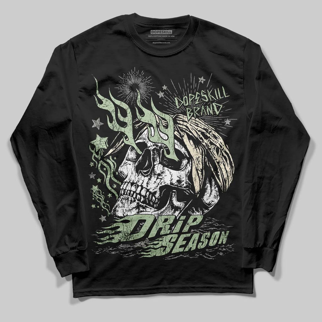 Seafoam 4s 2025 DopeSkill Long Sleeve T-Shirt Drip Season Graphic
