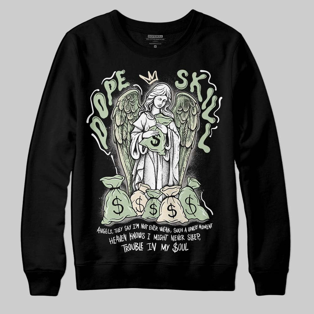Seafoam 4s 2025 DopeSkill Sweatshirt Angels Graphic