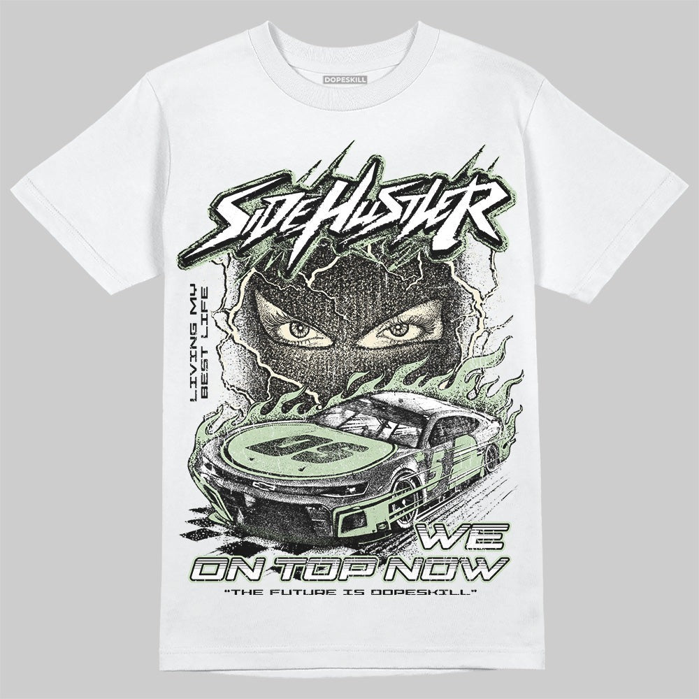 Seafoam 4s 2025 DopeSkill T-Shirt New Side Hustler Graphic
