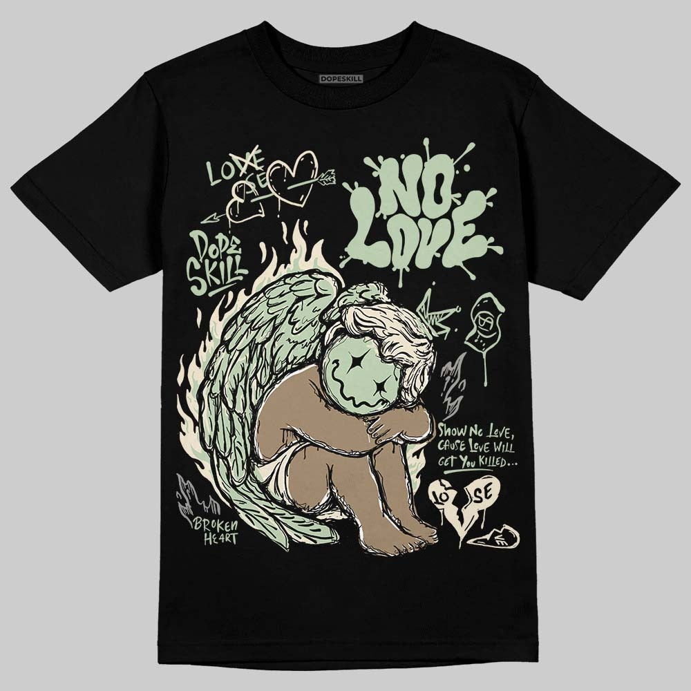 Seafoam 4s 2025 DopeSkill T-Shirt No Love Graphic