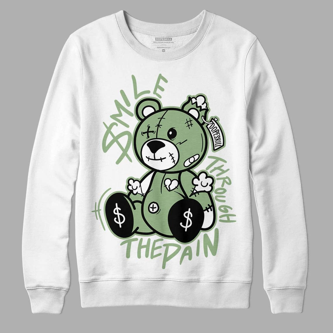 Seafoam 4s DopeSkill Sweatshirt BEAN Graphic