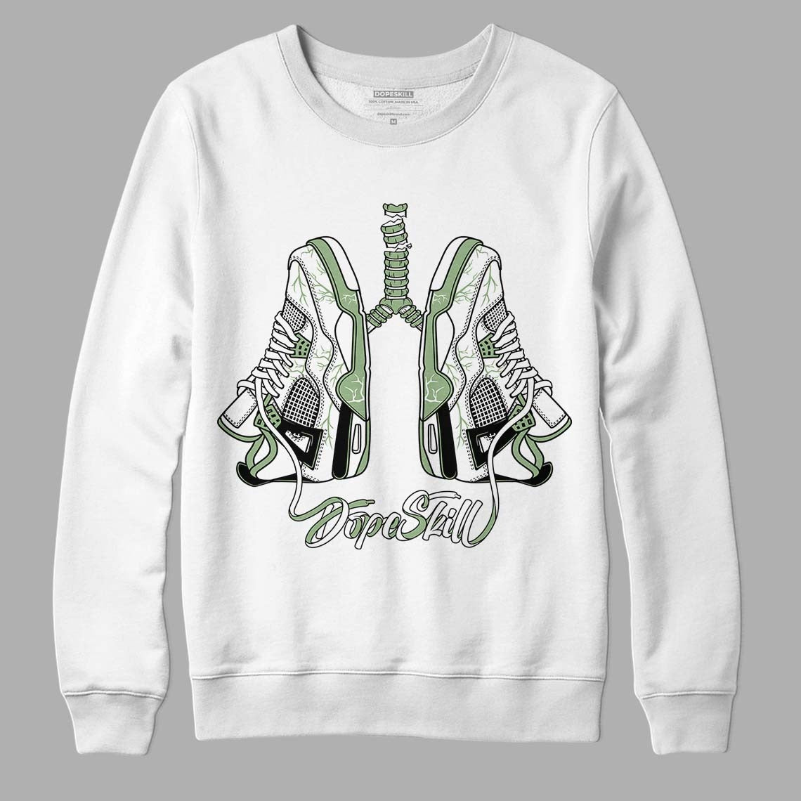 Seafoam 4s DopeSkill Sweatshirt Breathe Graphic