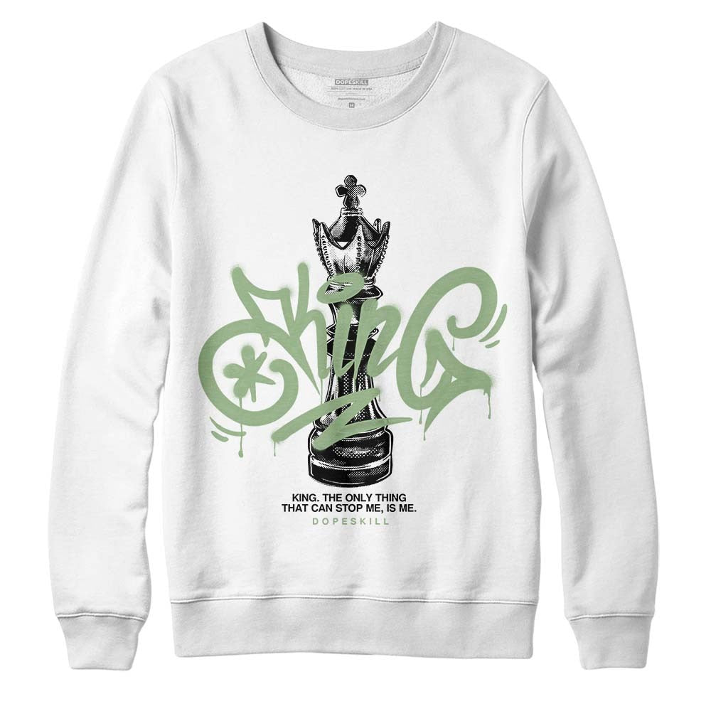 Seafoam 4s DopeSkill Sweatshirt King Chess Graphic