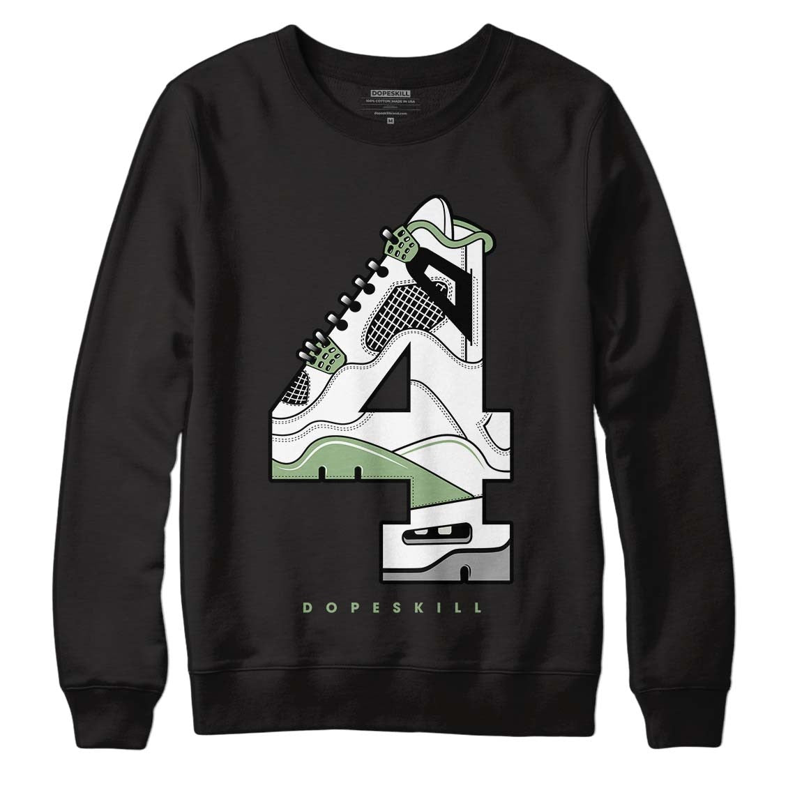 Seafoam 4s DopeSkill Sweatshirt No.4 Graphic
