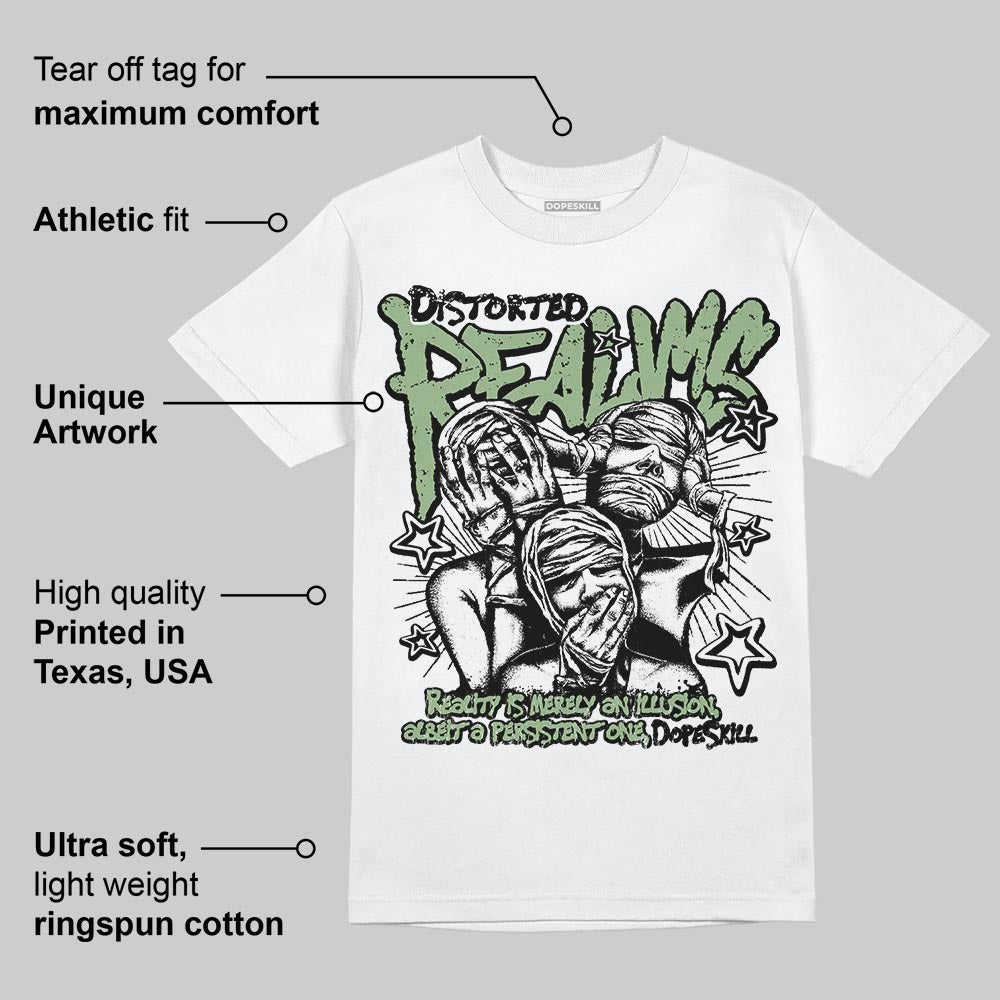 Seafoam 4s DopeSkill T-Shirt Distorted Realms Graphic