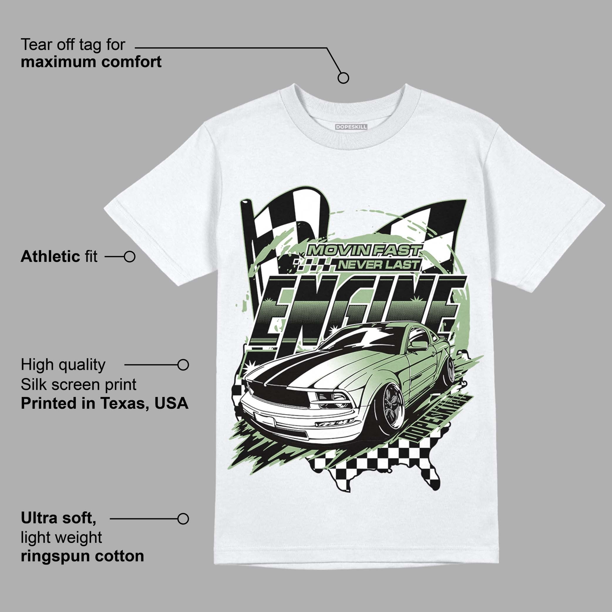 Seafoam 4s DopeSkill T-Shirt ENGINE Tshirt Graphic
