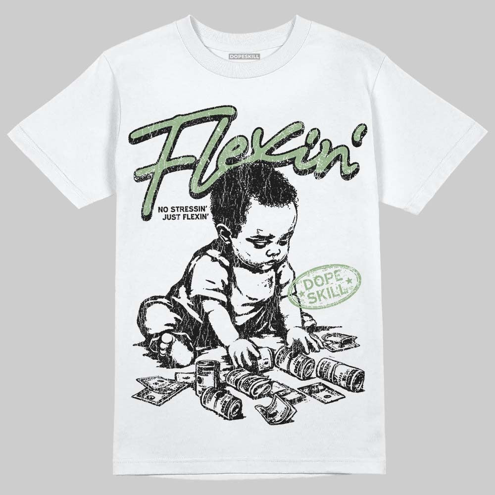 Seafoam 4s DopeSkill T-Shirt Flexin' Graphic