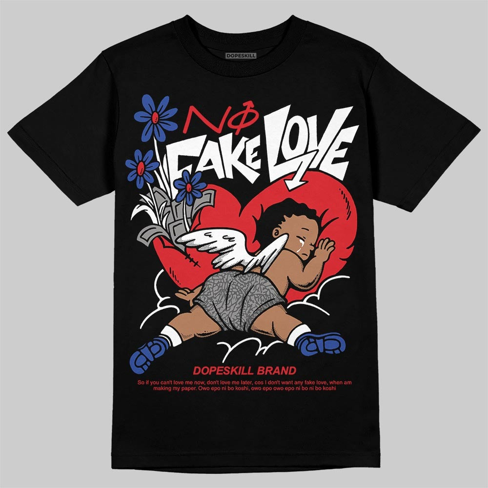 Seoul 2.0 3s DopeSkill T-Shirt No Fake Love Graphic