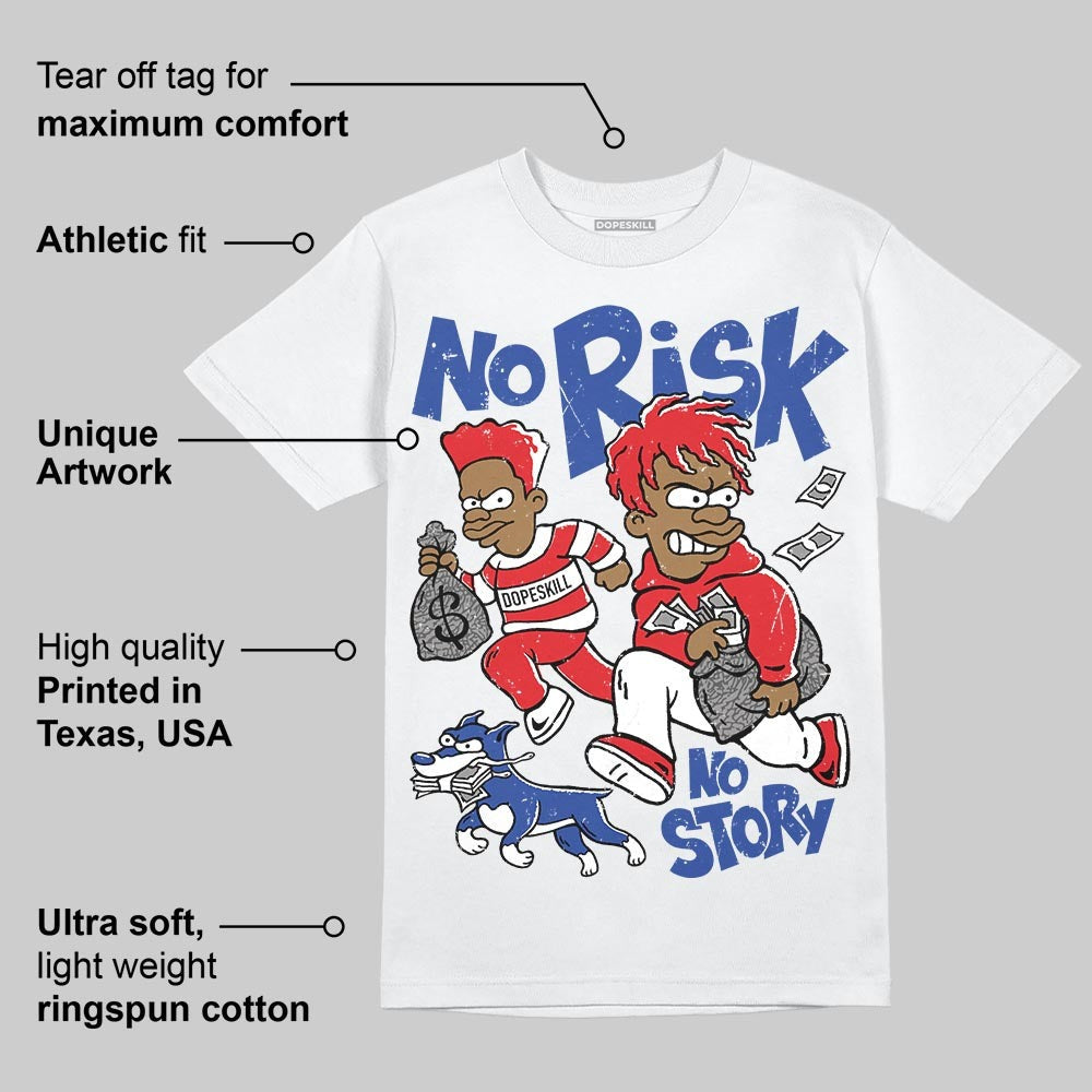 Seoul 2.0 3s DopeSkill T-Shirt No Risk No Story Graphic