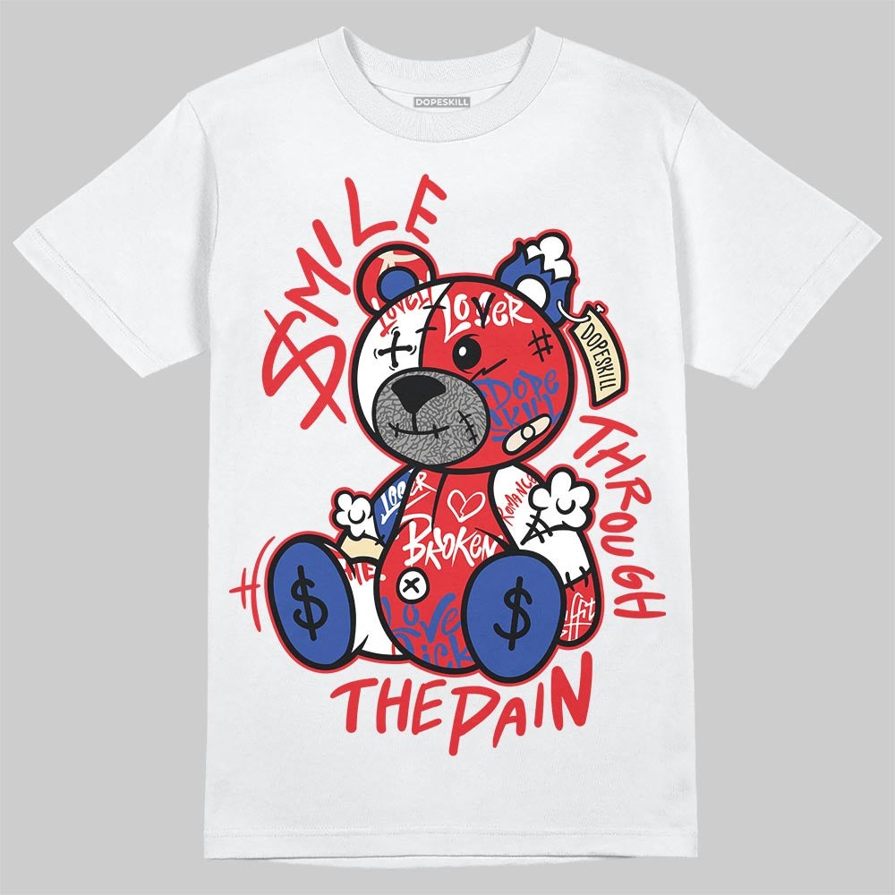 Seoul 2.0 3s DopeSkill T-Shirt Smile Through The Pain Graphic