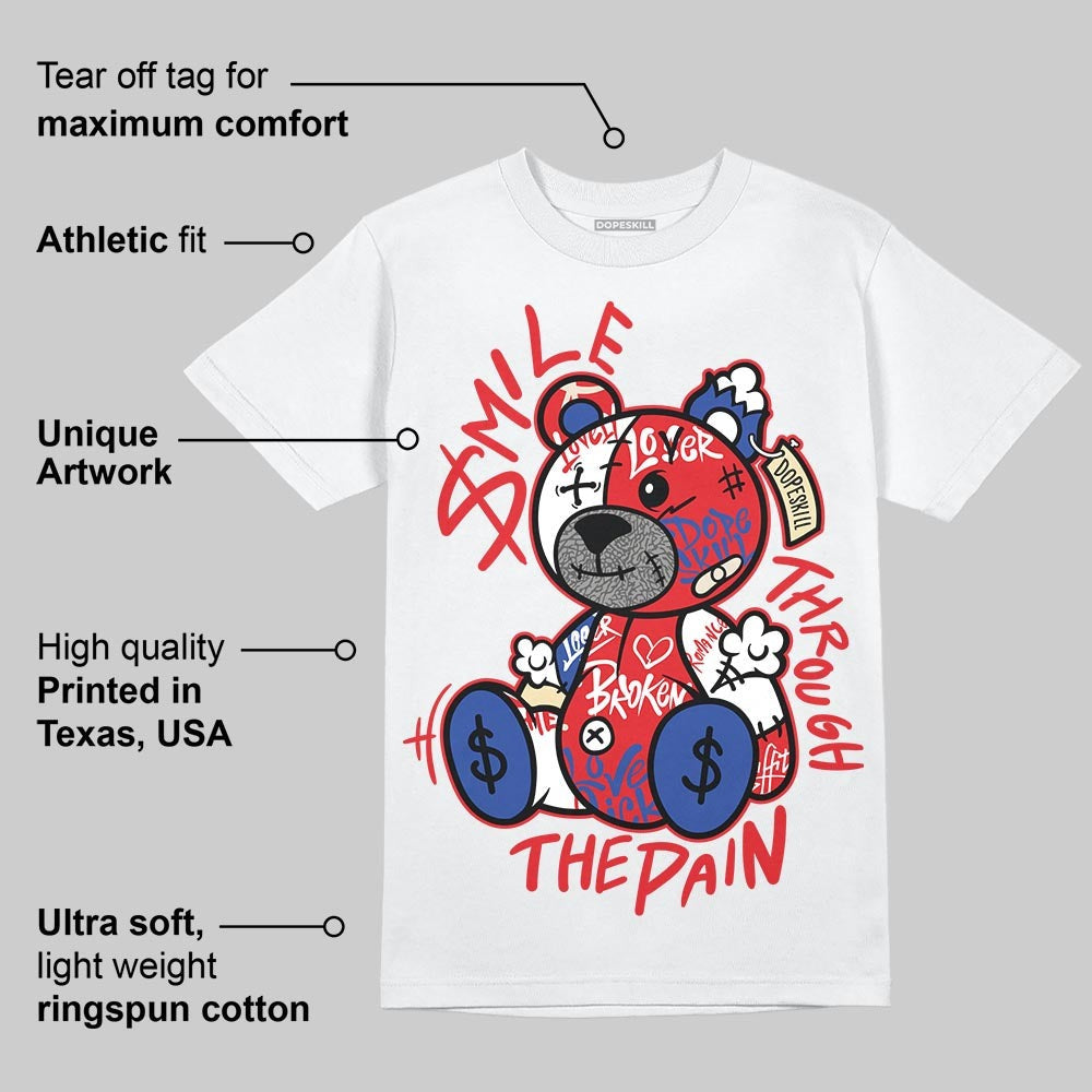 Seoul 2.0 3s DopeSkill T-Shirt Smile Through The Pain Graphic