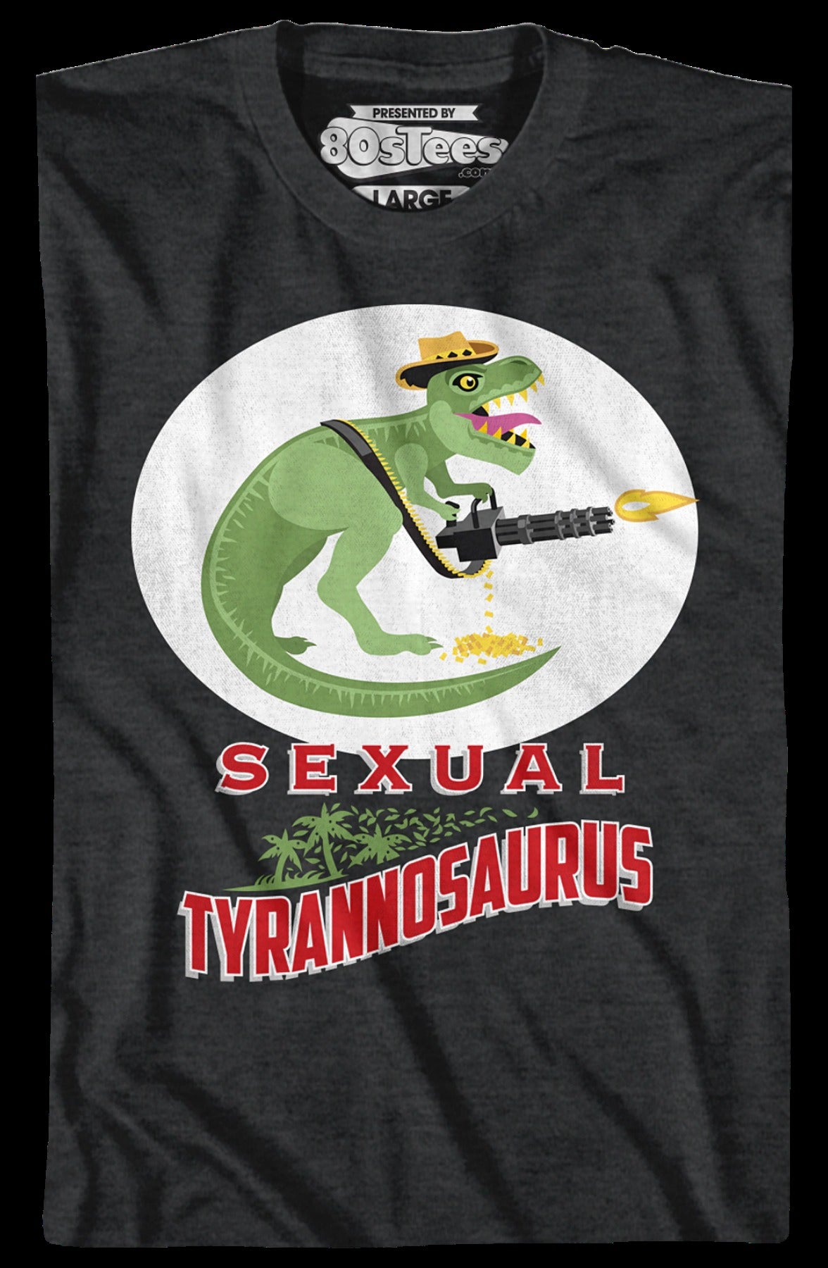 Sexual Tyrannosaurus Logo Predator T-Shirt