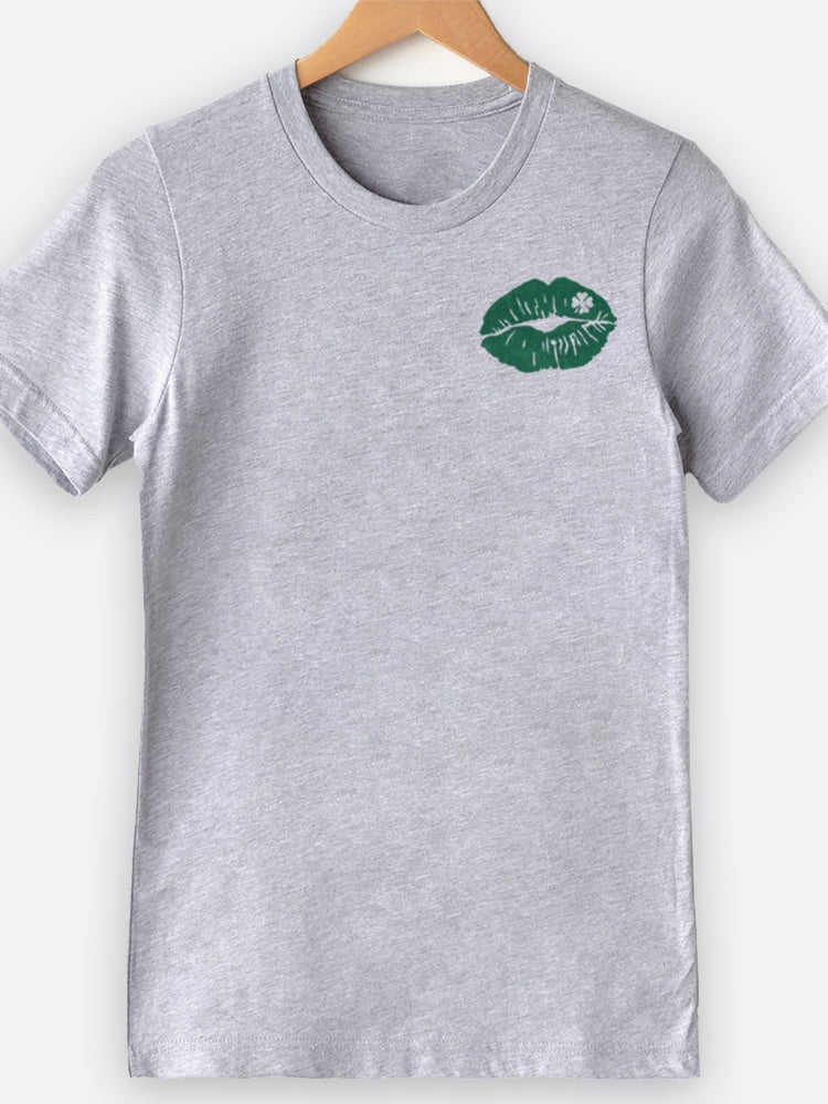 Shamrock Kiss Pocket Graphic Tee