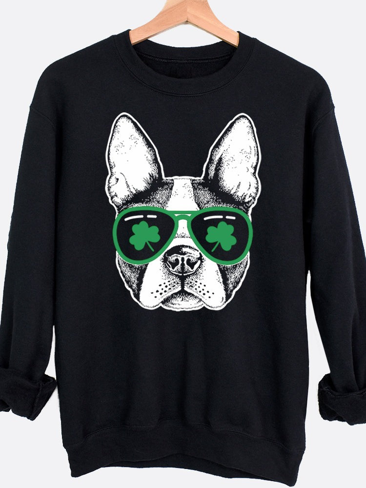 Shamrock Shades Graphic Sweatshirt