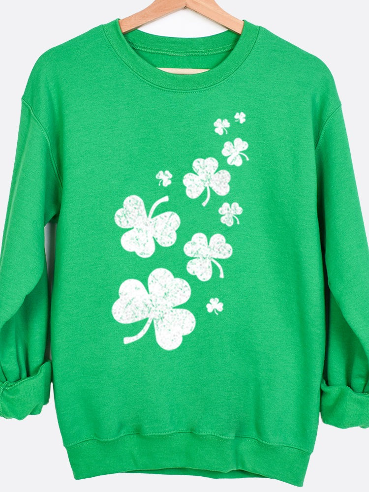Shamrock Trail Graphic Sweatshirt