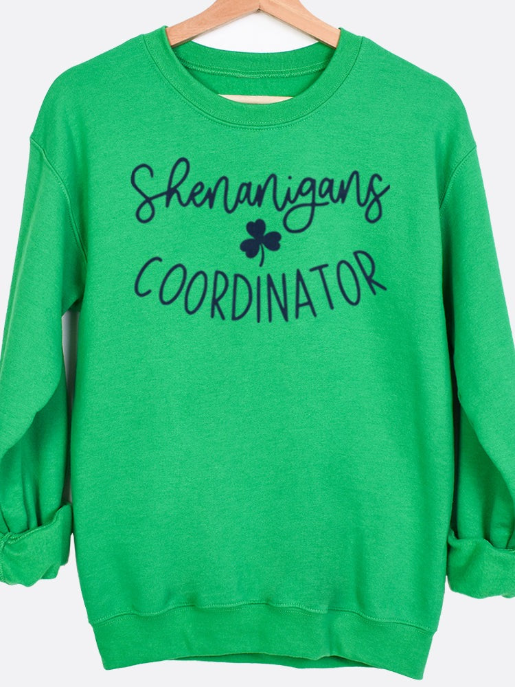 Shenanigans Coordinator Graphic Sweatshirt