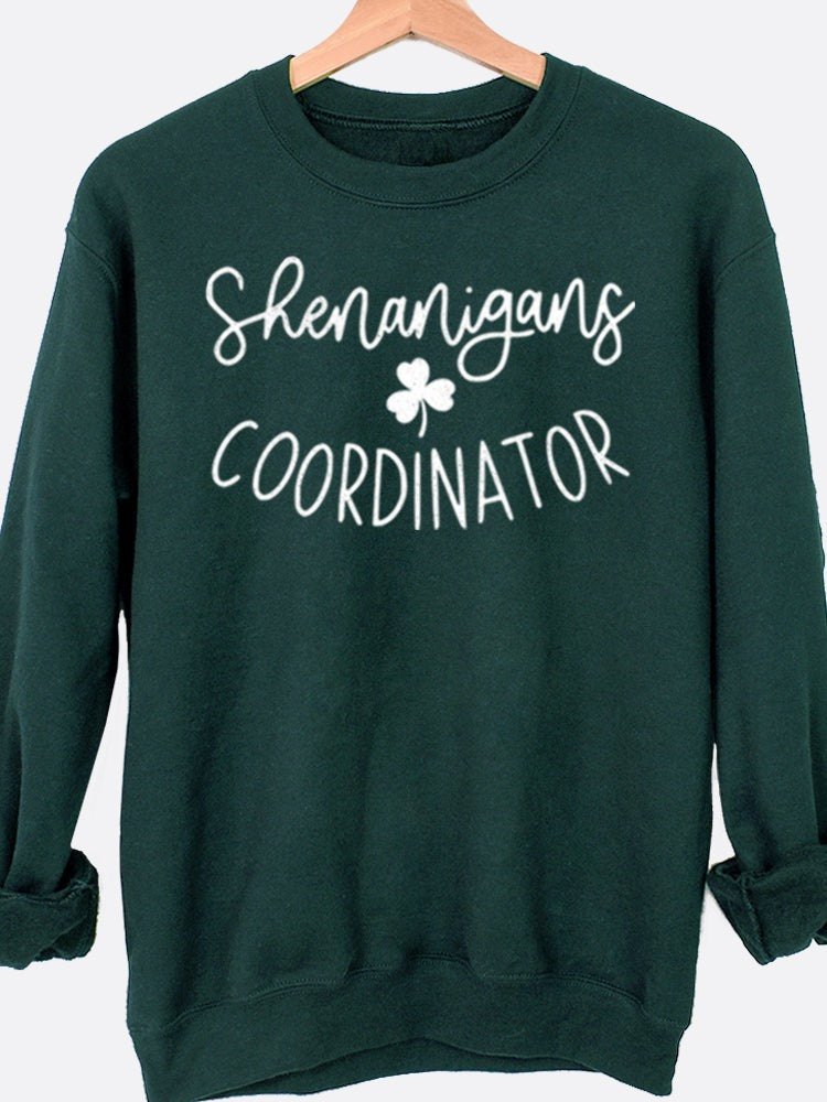 Shenanigans Coordinator Graphic Sweatshirt