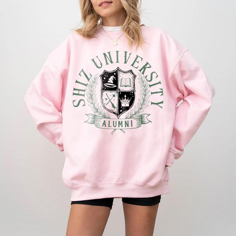Shiz University Sweatshirt, Wicked Shirt, Wicked Inspired College Sweater, Broadway Musical Merch, Wizard of Oz Gift, Fantasy Movie Apparel