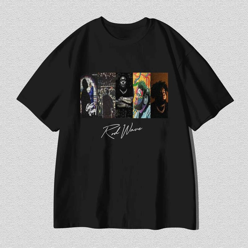 Signature Rod Wave Album Shirt, Rod Wave Merch, Rod Wave Graphic Tee, Last Lap Tour 2024 Shirt Menswear Top Menswear Top