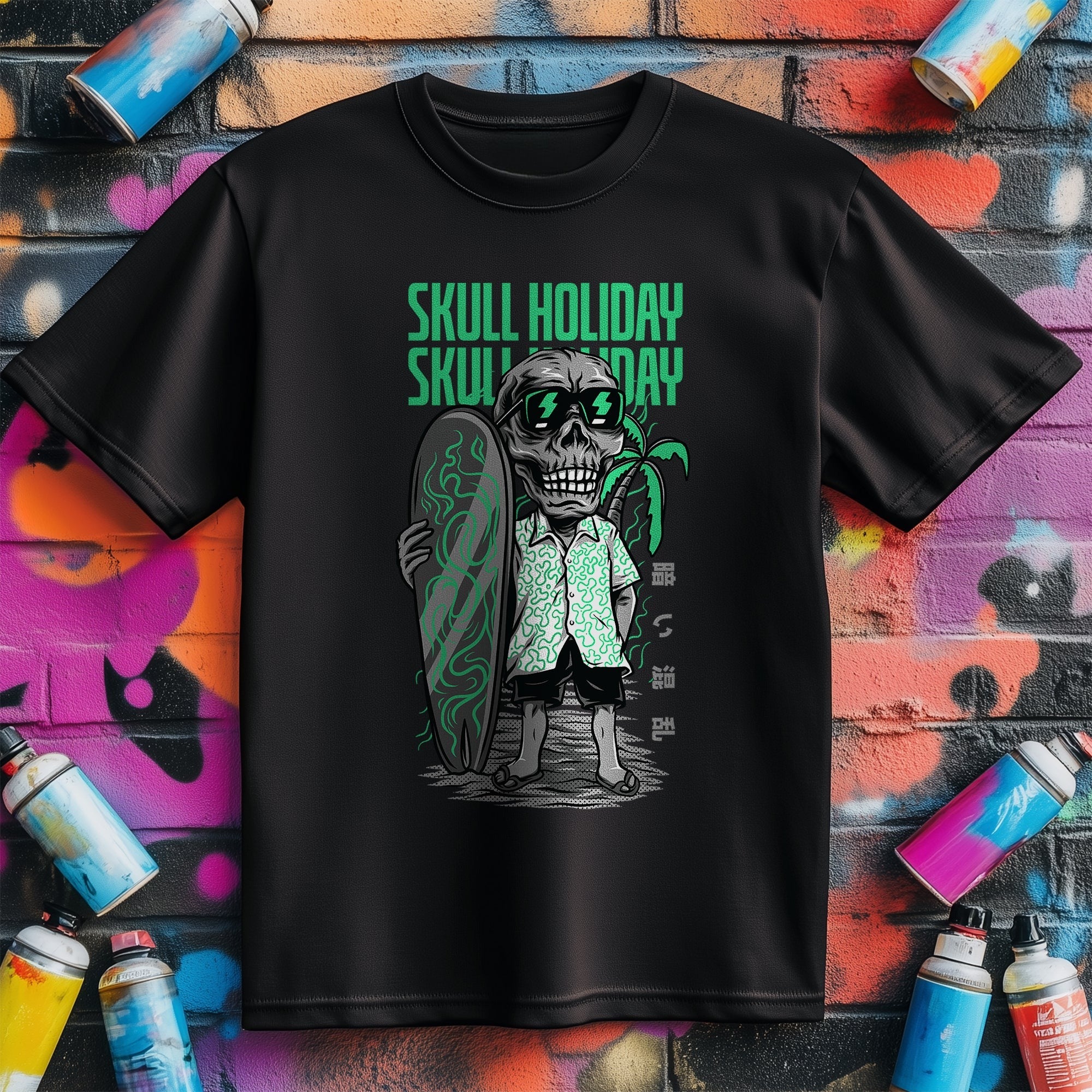 Skull Holiday T-shirt -
