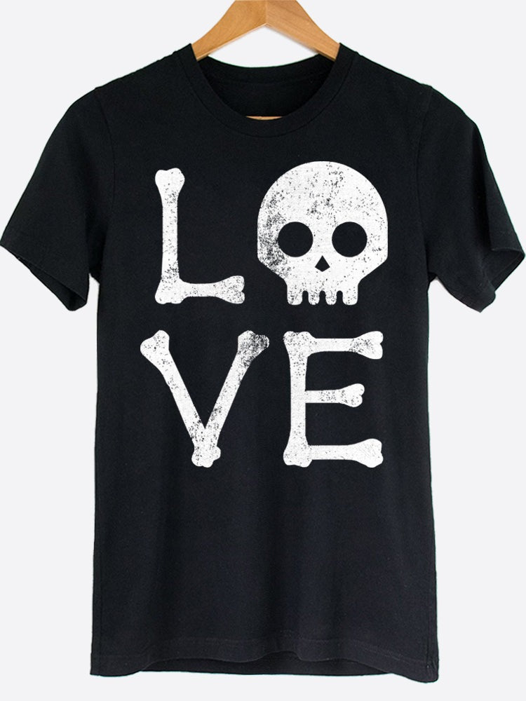 Skull Love Graphic Tee