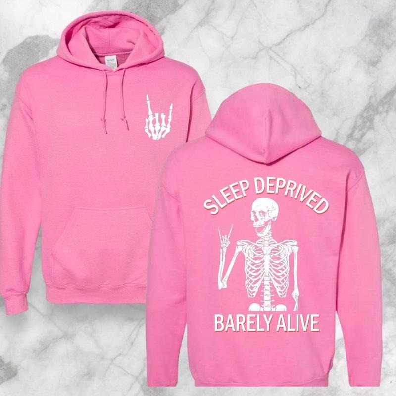 Sleep Deprived, Unisex Fit Short Sleeve Hoodie