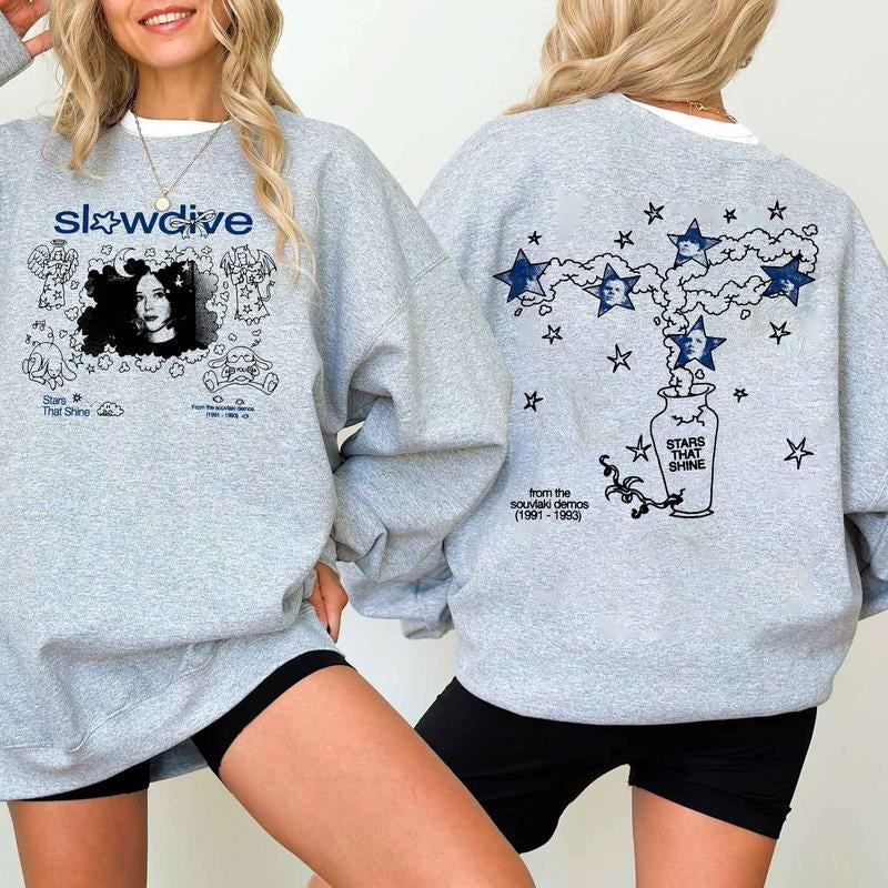 Slowdive 2Side Sweatshirt-Hoodie-Unisextee style 001