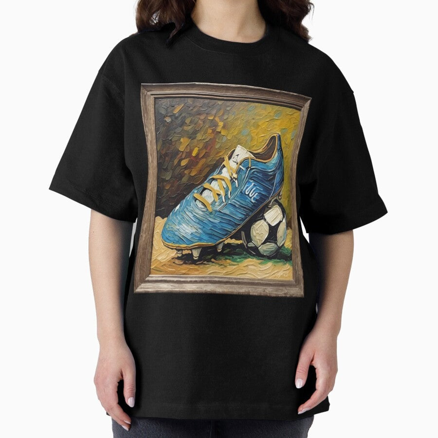 "Soccer Cleat" Oversized T-Shirt