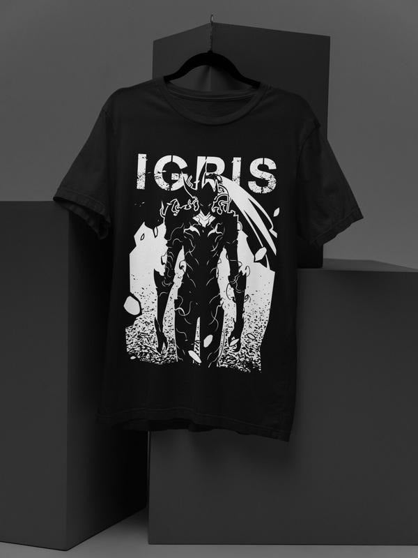 Solo Leveling Arise Igris Gildan Sweatshirt Hoodie Tshirt Gift For Fans, Sung Jinwoo T-shirt 2 side, Solo Leveling Shirt, Manga Shirt, Unisex Tee, Gift For Fans, Anime Shirt, Anime Lovers, Crewneck Shirt, Cotton Menswear, Unisex Shirt.