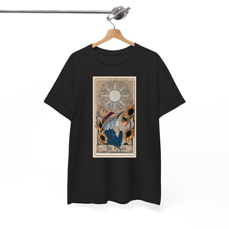 Sophie Tarot Card Tshirt, Howls Moving Castle Tshirt, Calcifer, Howl And Sophie, Anime