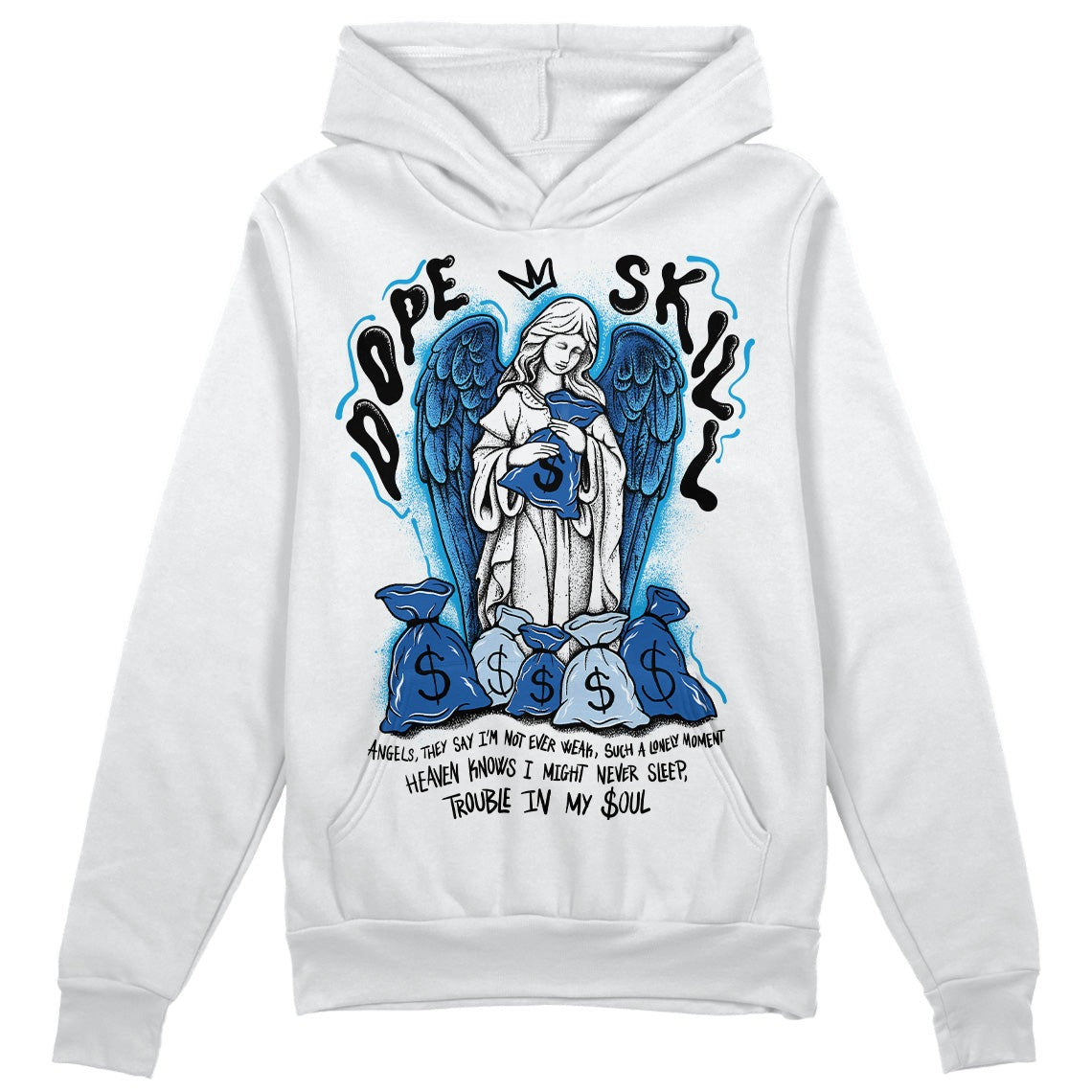 Space Jam 11s DopeSkill Hoodie Sweatshirt Angels Graphic